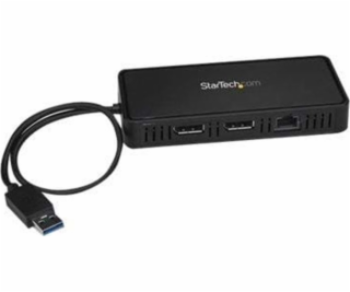 StarTech StarTech USB TO DUAL DP DOKOVACÍ STANICE 4K GBE ...