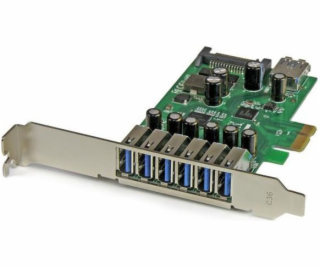 StarTech PCIe 2.0 x1 řadič – 7x USB 3.0 (PEXUSB3S7)