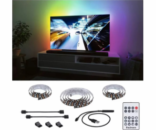 Paulmann LED pásek Set LED pásek TV65 palců USB + dálkový...