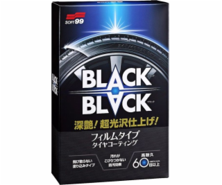 Soft99 Black Black Hard Coat pro ochranu pneumatik na 60 ...