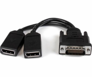 StarTech DMS-59 - DisplayPort x2 kabel 0,2 m černý (DMSDP...