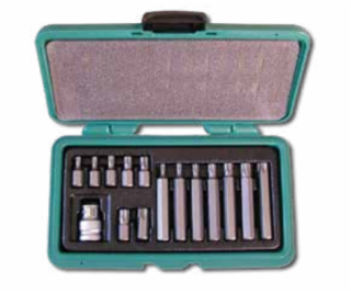 Sada bitů Honiton TORX 15 kusů - H4015