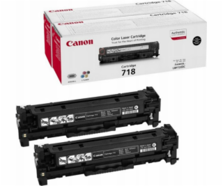 Originální černý toner Canon CRG-718 (2662B017)