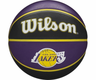 Wilson NBA Team Los Angeles Lakers Ball WTB1300XBLAL Black 7