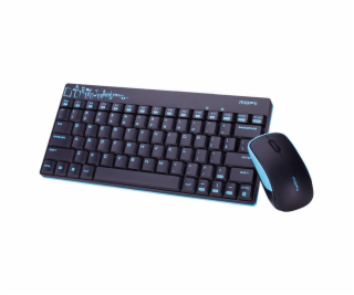 MOFII Wireless Keyboard+Mouse X210 2.4G (Blue/Black)