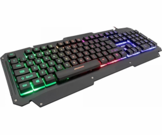 MS Keyboard MS Elite C330 Herní klávesnice LED s americký...