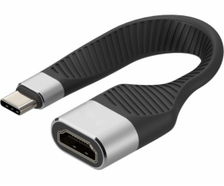 AV adaptér Techly  USB C auf HDMI Buchse A flex adaptér