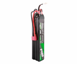 Gens ace 25C 2400mAh 3S2P 11.1V NUNCHUCK 3X Airsoft Gun L...