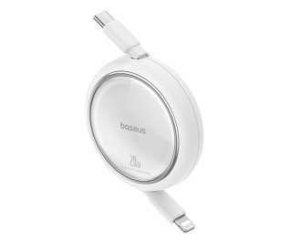 Baseus Free2Pull Cable USB-C do iP 20W (biela)