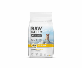 RAW PALEO Ultra Mini Puppy Turkey - suché krmivo pro štěň...