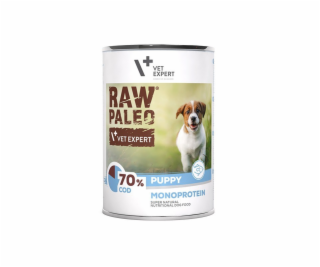 RAW PALEO Puppy Monoprotein Cod - mokré krmivo pro štěňat...