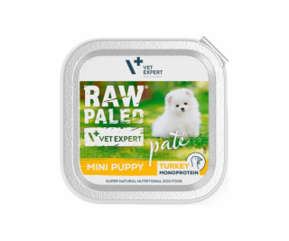 RAW PALEO Pate Mini Puppy Turkey - mokré krmivo pro štěňa...