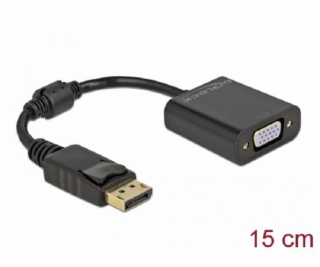 Delock Adaptér DisplayPort 1.2 samec na VGA samice pasivn...