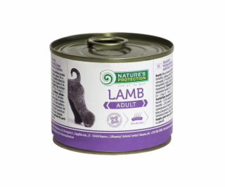 NATURE S OCHRANA Adult Lamb - vlhké krmivo pro psy - 200 g