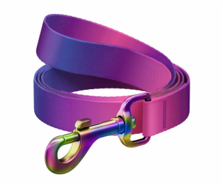 WAUDOG gradient nylon dog leash, length 122cm, purple