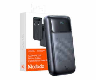 Power Bank Mcdodo MC-0231 Digital Dis 10000mAh, 33W (czarny)