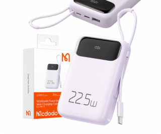 Mcdodo Power Bank MC-3245 10000mAh, 22.5W, up to C (purple)