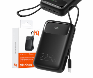 Power Bank Mcdodo MC-3243 10000mAh, 22.5W to C (black)