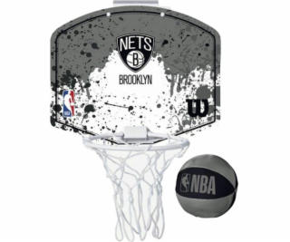 Wilson  NBA Team Brooklyn Nets Mini Hoop WTBA1302BRO šedá...