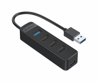 Orico USB to USB 3.0 + 3x USB 2.0 Hub Adapter (black)