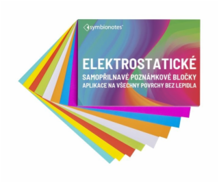 SYMBIO elektrostatické poznámkové bločky Symbionotes/ 70x...