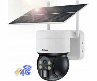 Choetech ASC006 4G PTZ solar camera with 6W solar panel