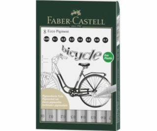 Faber-Castell Ecco Pigment Fineline 8 ks v pouzdře FABER ...