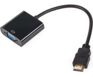 LechPol D-Sub (VGA) Mini - HDMI AV adaptér černý (KOM0842)