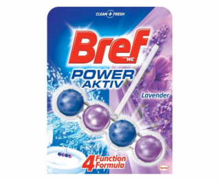 WC čistič-osvěžovač BREF POWER AKTIV LAVENDER, 50g