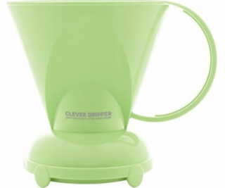 Clever  Dripper - Kávovar L 500ml zelený + 100 filtrů