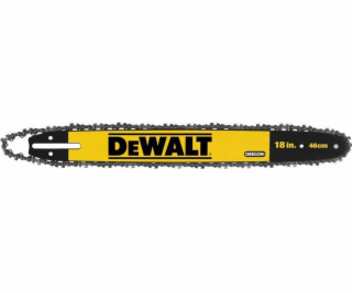 Motorová pila Dewalt, vodicí lišta s řetězem 46 cm