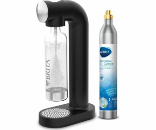 Brita karbonizátor SodaOne Black + 2 plynové kartuše CO2 ...