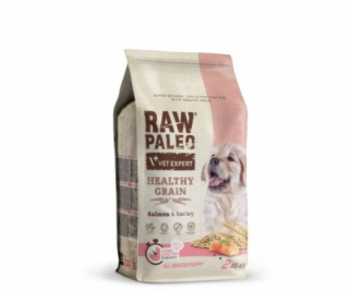 VET EXPERT Raw Paleo Healthy Grain Puppy Losos a ječmen -...