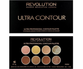 Makeup Revolution Ultra Contour Palette Sada na modelován...