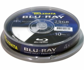 Traxdata BD-R 25 GB 4x 10 kusů (90L753ITRA006)