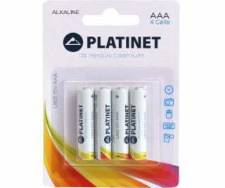 Baterie Platinet Pro AAA / R03 1200mAh 4 ks.