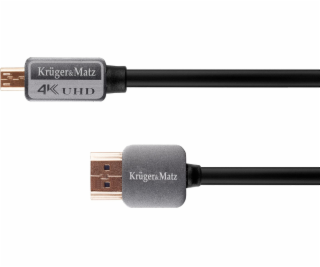 Kruger&Matz HDMI - HDMI kabel 3m černý (KM0328)