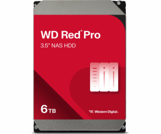 WD Red Pro NAS pevný disk 6TB