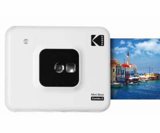 Kodak Mini Shot 3 Square Instant Camera and Printer White