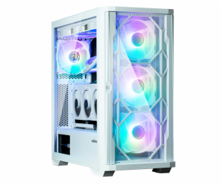 Zalman Z10 DUO  ATX ZM-IF120 x4 White