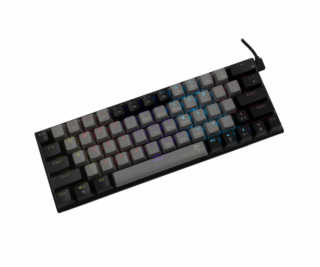 White Shark GK-002711 Wakizashi Grey-Black US Red Switches