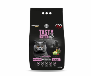 BIOFEED Tasty Cats Life Sterilized Rabbit - suché krmivo ...