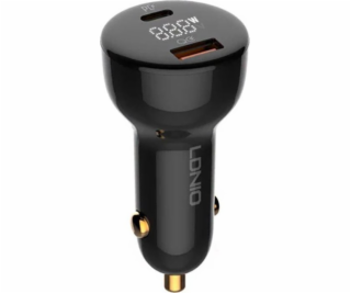 LDNIO C101 Nabíjačka do auta, USB + USB-C, 100 W + kábel ...