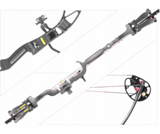 Kladkový luk Poe Lang Rex Quad - (CO-029B) černý