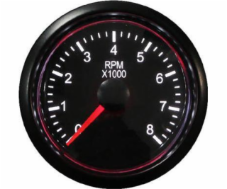 Auto Gauge Clock AUTO GAUGE 52mm T270 Otáčkoměr