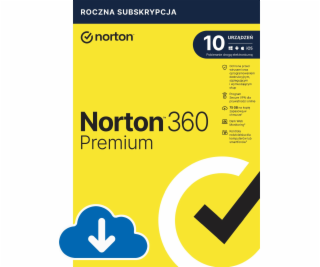 Norton 360 Premium pro 10 zařízení na 36 měsíců (21441559)