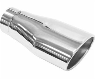 MTuning Muffler hrot 115x83mm vstup 70mm Leštěný