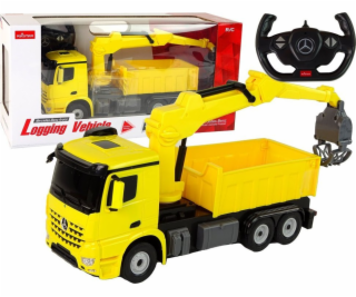 Mercedes Grapple Truck Mercedes Rastar Yellow