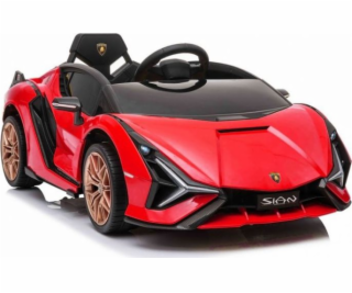  sportovní auto s baterií Lamborghini Sian Red