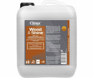 Clinex  Wood&Shine - Samoleštící a pečující emulze na pod...